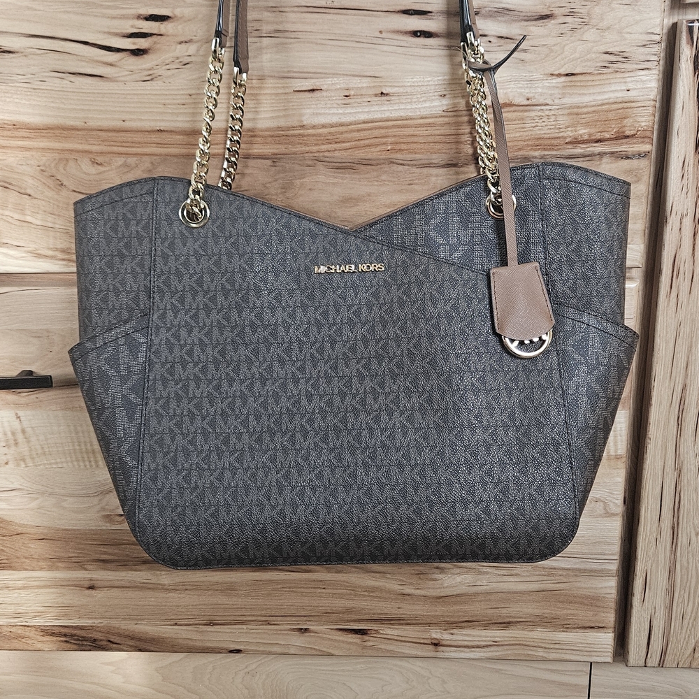 Michael Kors Gray Tote Bag